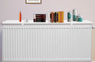 New Round Radiator Shelves Shelf 60cm/90cm/120cm MDF Included Brackets corners