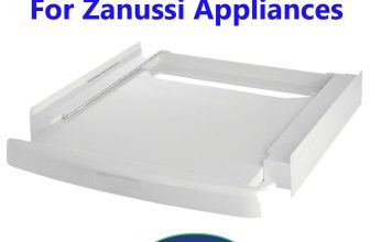 60 x 60cm Washing Machine And Tumble Dryer Stacking Shelf Kit & Feet For Zanussi