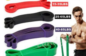 Resistance Bands Pull Up Heavy Duty Set Assisted Exercise Tube Home Gym Fitness