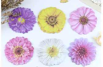 Vivid Garden Flowers Shaped Cute Sticky Notes Pad Novelty Bookmarks Page Markers