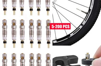 200X REPLACEMENT PRESTA VALVE CORE Bike Road CX Tubeless etc FREE Removal Tool