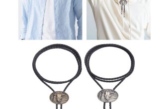 Bolo Tie Oval Pendant Necklaces, Fashion Decoration Delicate Jewelry Vintage