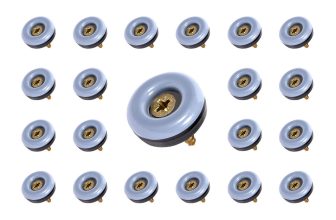 Chair Leg Floor Protectors Diameter 5mm Thick Screw In Glides