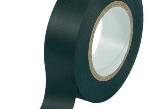 1 x BLACK 19mm x 33m ELECTRICAL PVC TAPE INSULATION INSULATING FLAME RETARDANT