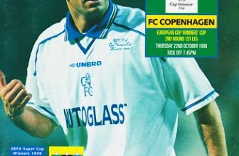 Chelsea vs FC Copenhagen – 1998 – Cover Page