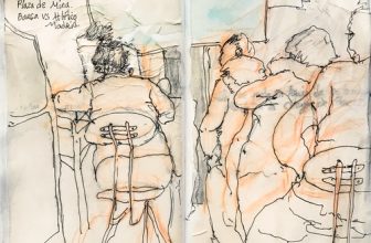 Cádiz. Bar 5. Plaza de Mina. Barça vs Atletico Madrid. 24 de noviembre, 2018.