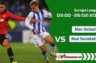 Trực tiếp Man United vs Real Sociedad  ngày 26/02/2021 xembongda pro