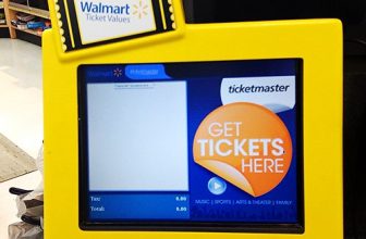 Walmart Ticketmaster Ticket Device.