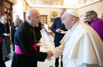 Church of England’s interim leader pays tribute to Pope Francis after death at 88