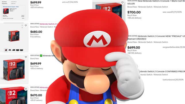 Image for article titled Switch 2 Pre-Orders Are Popping Up On Ebay Already