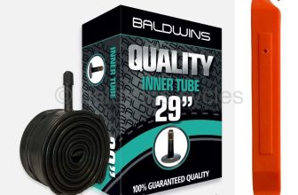 Baldwins 29 x 2.25 Bike Cycle Inner Tube Schrader Car Valve + FREE TYRE LEVER