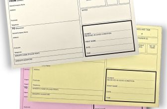 Delivery note, Proof of delivery triplicate A5, POD book