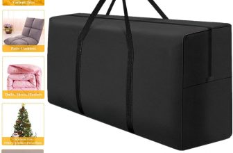 Extra Large Waterproof Garden Furniture Cushion Storage Bag Zipped Heavy Duty UK