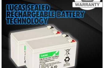 2 x Lucas 12V 7AH Acorn Superglide 120 Stairlift Mobility Battery Pack