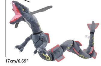 Pokemon Shiny Rayquaza Plush Soft Toy Teddy Stuffed & Plush 75cm UK