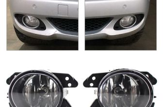 2pcs Front Fog Light Lamp With Bulb Fit Mercedes Benz W219 2007 – 2010 Car