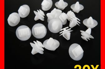 FOR PEUGEOT SIDE MOULDING CLIPS  RUBSTRIP PLASTIC TRIM CLIPS FASTENER 20X 856540