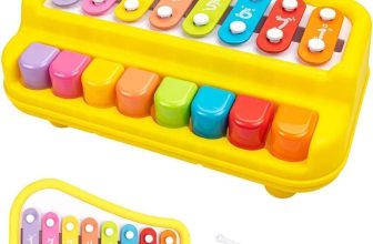 2 in 1 Piano Xylophone for Kids, Educational Musical Instruments