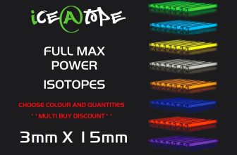 ICEATOPE size 3MM X 15MM ISOTOPES BETALIGHT Trigalight GTLS Vial CARP FISHING