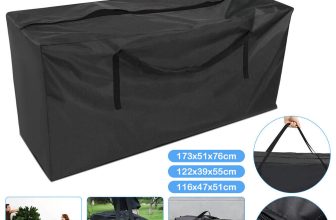Extra Large Waterproof Heavy Duty Outdoor Garden Furniture Cushion Storage Bag