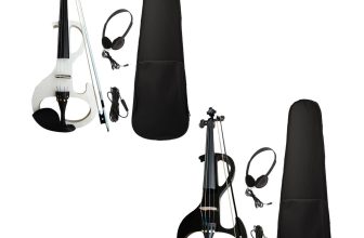 Electric Violin Set Musical Instruments 4/4 Size for Violin Lover Adults