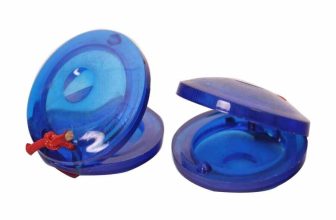 Blue Castanets by CCM 5.5cm – 2 instruments, 4 shells Hand Percussion