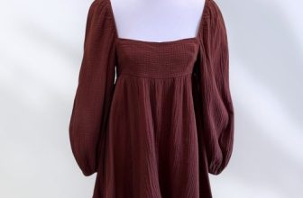 NWOT Princess Polly Courtney Long Sleeve Green Mini Dress Women Size 4