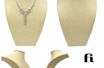 New Mannequin Bust Jewelry Necklace Model Large Wooden Stand Display Holder Tall