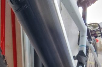 Ultralight FAZUA Evation & Ride 50 fit, e-bike downtube cover. Boardman Canyon..