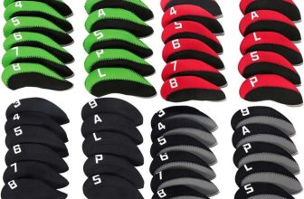 11Pcs Golf Club Head Covers Iron Putter Head Cover Putter Headcover Set New