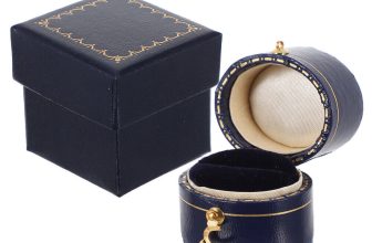 Ring Holder for Wedding Ceremony Decorations Vintage Jewelry Box