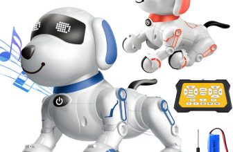 New Smart Puppy Programmable Smart Robot Dog Interactive Remote Control Toy Gift
