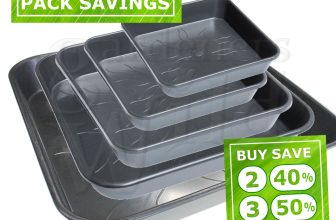 PotKing Square Plant Pot Saucer Tray drip Hydroponics flower houseplant garden