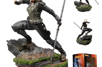 Avengers Infinity War Black Widow Action Figure PVC Model + Accessories Boxed