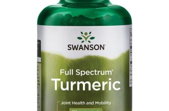 Swanson Full Spectrum Turmeric 720 mg 240 Capsules, Joint Health, Mobility