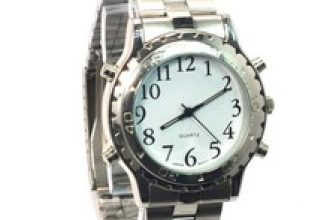 Luxury Men/Women Electronic Wristwatch Watch English Talking Quartz Watch
