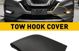 622A0-6FL0H Front Bumper Tow Hook Cover Cap For 2017-20 Nissan Rogue Car Access