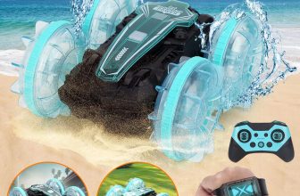 Amphibious Remote Control Car 4WD Off-Road Toy Car for Children RC Stunt Car Toy