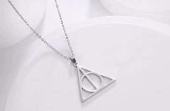 Harry Potter Deathly Hallows Symbol Pendant Necklace – 10% discount available