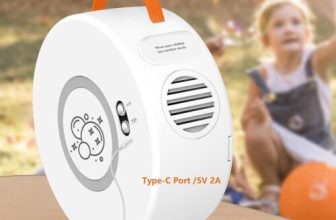 Bubble Machine Rechargeable Bubble Toys Automatic Bubbles Blower Gift for Kids