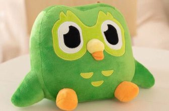 Duolingo Plush Duo Green Owl Gifts For Kids Doll Plush Toy 10 Year Anniversary