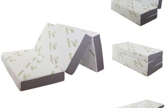 10cm/15cm Folding Mattress, Tri-fold Mattress with Memory Foam and Ultra Soft