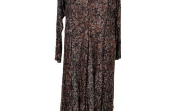 Nostalgia Floral Lace Maxi Dress Halter Sleeveless Party Dress Size L