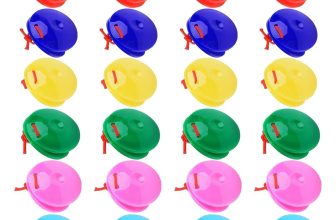 24Pcs Finger Castanets Musical Instruments Colorful Musical Castanets Percussion