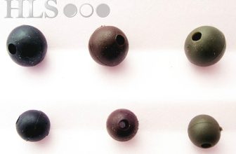 Rubber shock impact rig beads 6mm 8mm – Chod Hair rig  Carp HLS fishing tackle