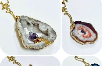 1pc Irregular Natural Stone Druzy Agates Pendants, Charms – Please Choose Colour