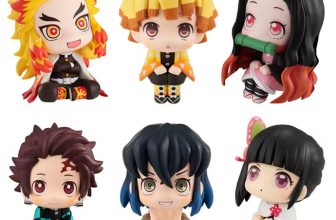 ✅ 6pcs Demon Slayer PVC Action Figures – Tanjirou, Nezuko 7CM Anime Collectible