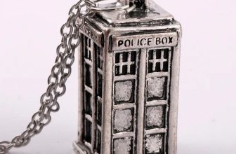 Doctor Who Tardis Pendant Necklace – Iconic Time Travel Sci-Fi Fan Jewellery