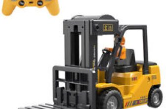 1:24 RC Crane Toys for Boys Remote Control Forklift Truck Construction Vehicle