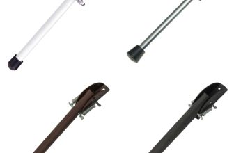 Heavy Duty Kick Down Stay Spring Loaded Door Stop Gates Doors Choice of 5 Colors